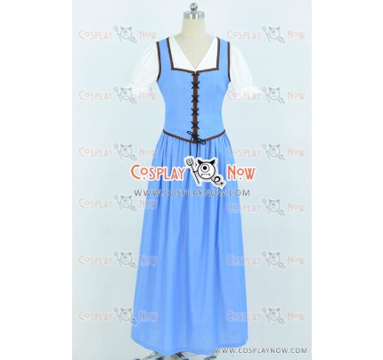 Once Upon A Time Belle Cosplay Costume 