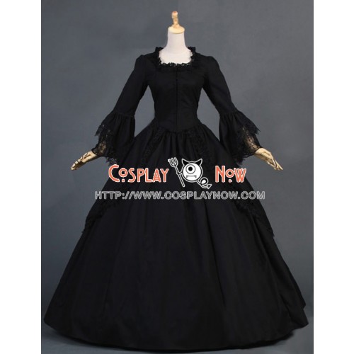 Marie Antoinette Victorian French Formal Period Gown Reenactment Lolita Dress Costume