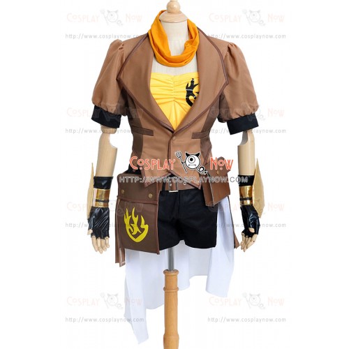 Yellow Trailer Yang Xiao Long Costume For RWBY Cosplay