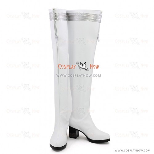 Final Fantasy XIV Cosplay Shoes Alphinaud Leveilleur White Boots