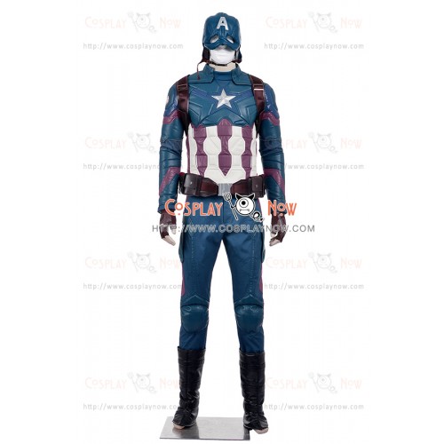 Steve Rogers The Avengers Costume For Captain America Civil War Cosplay