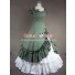 Southern Belle Cotton Evening Gown Green Lolita Dress