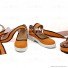 Tekken 3 Ling Xiaoyu Orange Cosplay Shoes