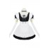 Sexy Black White Maid Lolita Dress Cosplay Costume
