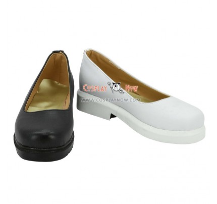The Seven Deadly Sins Elizabeth Liones Black White Cosplay Shoes