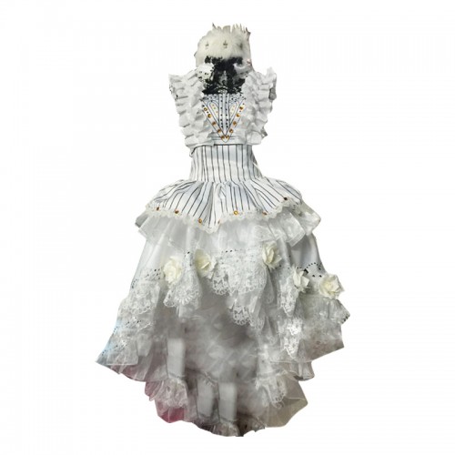 Tokyo Ghoul Touka Kirishima Cosplay Costume Bridal Gown