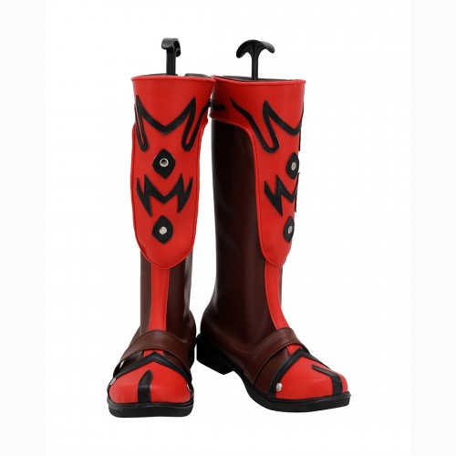 Kamen Rider Hibiki Kurenai Cosplay Boots