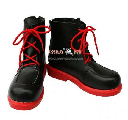 Pokemon Cosplay Touko Black & Red Cosplay Boots
