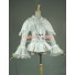 Victorian Lolita Reenactment Lace Ruffle Blouse Gothic Lolita Dress White