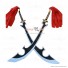 Bleach katenkyoukotsu Double Swords Cosplay Props