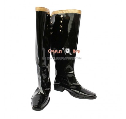 Castlevania Cosplay Shoes Earl Black Boots
