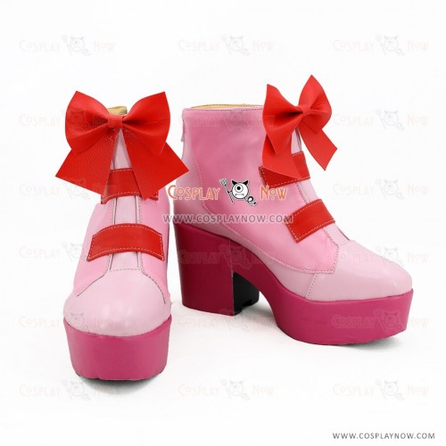 Pretty Cure Smile PreCure Hana Nono Cure Yell Pink Red Cosplay Shoes