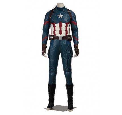 Captain America 3 Civil War Cosplay Steve Rogers Costume