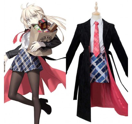 Fate Grand Order Anime FGO Fate Go Altria Pendragon Cosplay Costume Third Anniversary 