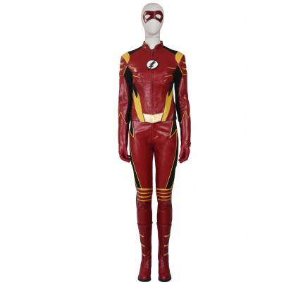 Jesse Quick Costume For The Flash Season 3 Cosplay Uniform