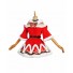 Genshin Impact Barbara Christmas Cosplay Costume Dress