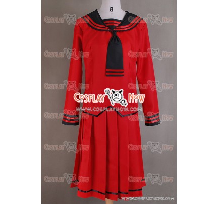 Fruits Basket Cosplay Tohru Honda Costume Red Uniform