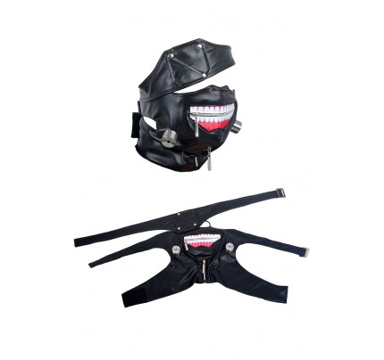 Tokyo Ghoul Cosplay Ken Kaneki Face Mask Prop