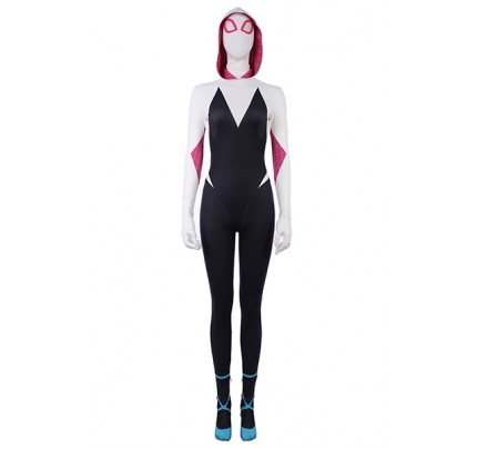 Spider-Man Into the Spider-Verse Cosplay Woman Version Costume 
