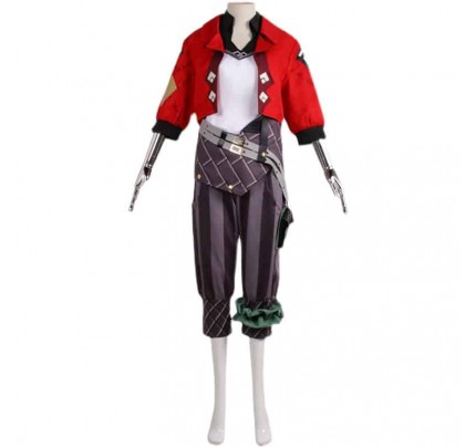 League Of Legends LOL Arcane Vi Game Cosplay Costume