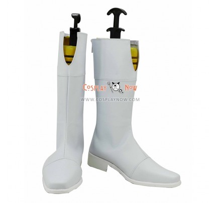 Mobile Suit Gundam Cosplay Shoes SEED Stella Loussier White Boots