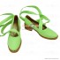 Shugo Chara Hinamori Amu Green Cosplay Shoes