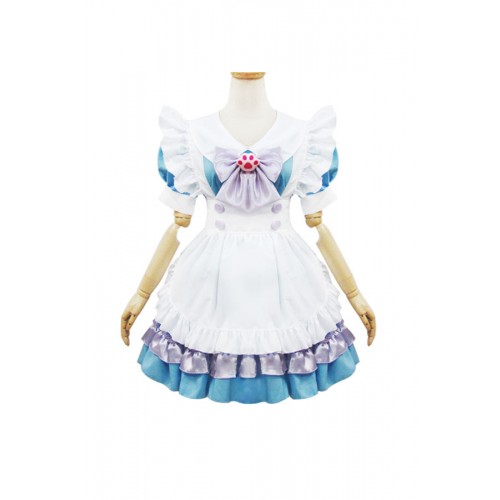 Lolita Cosplay Cute Kitty Cat Maid Dress Costume