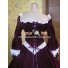 Marie Antoinette Victorian Wine Red Dress Ball Gown Prom