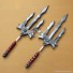 Samurai Warriors SENGOKU MUSOU Wang Yi Weapons PVC Cospaly Props