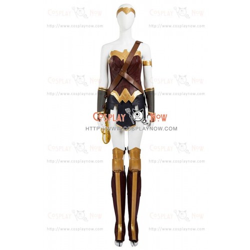 Diana Prince Wonder Woman Costume For Batman v Superman Dawn Of Justice Cosplay