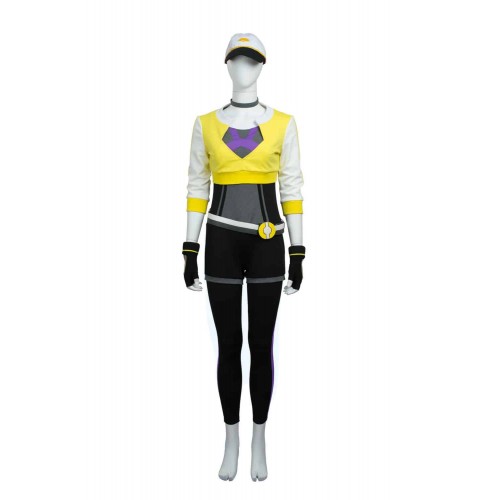 Pokemon Go Female Trainer Yellow Cosplay Costume