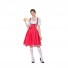 German Oktoberfest Cosplay Costume Festival Stage Maid Dress Halloween