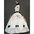 Victorian Southern Belle Princess Ball Gown Formal Reenactor White Lolita Dress Costume