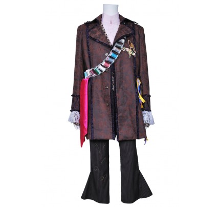 Alice In Wonderland Johnny Depp Mad Hatter Cosplay Costume