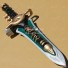 Power Rangers Green Ranger Dagger PVC Cosplay Props