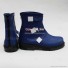 The King of Fighters Cosplay Shoes Chris Shiny Purple Boots