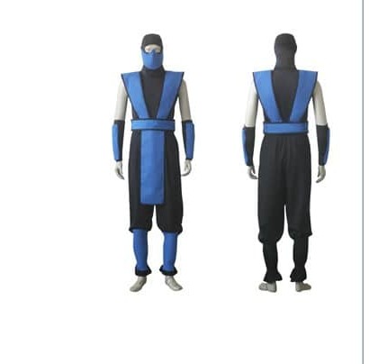 Mortal Kombat Ninja Sub Zero Cosplay Costume