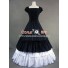 Southern Belle Cotton Evening Gown Black Lolita Dress