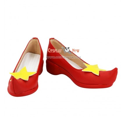 Cardcaptor Sakura Cosplay Sakura Kinomoto Red Shoes
