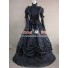 Gothic Cotton Lolita Black Dress Ball Gown Prom