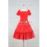 Lolita Dress Classical Lace Victorian Lolita Red Black Dress Cosplay Costume