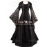 Carnival Renaissance Middle Ages Medieval Garment Robe Eloise Black Dress