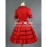 Victorian Lolita Princess Fairy Gothic Lolita Dress Red