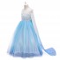 Frozen Cosplay Princess Elsa Costume Girl Dress for Children Evening Party