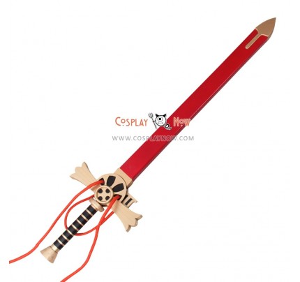 Seraph of the End Mikaela Hyakuya Sword with Sheath Cosplay Props