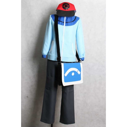 Pokemon Black And White Hilbert Cosplay Costume