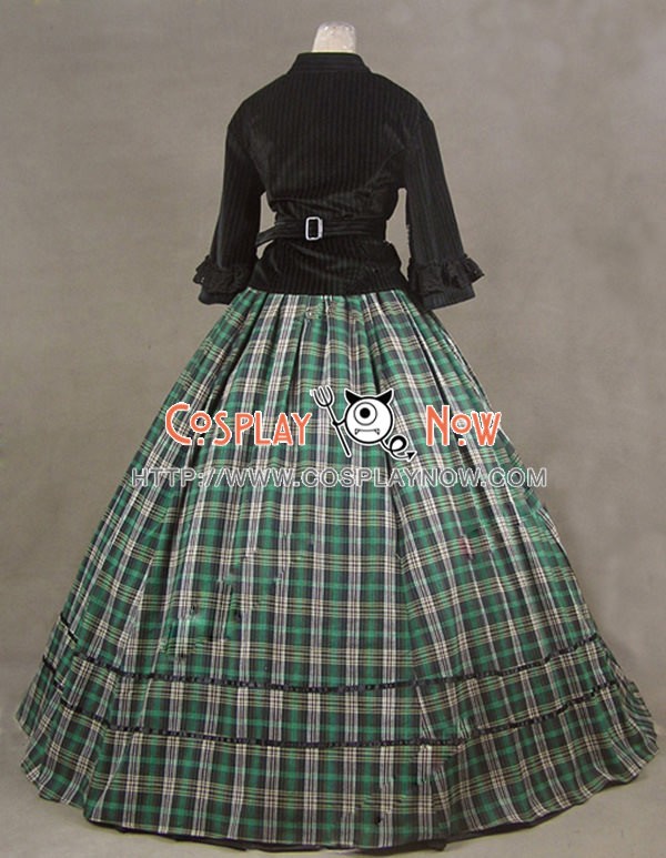 tartan ball gown