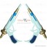 TIGER & BUNNY BLUE ROSE PVC Cosplay Props