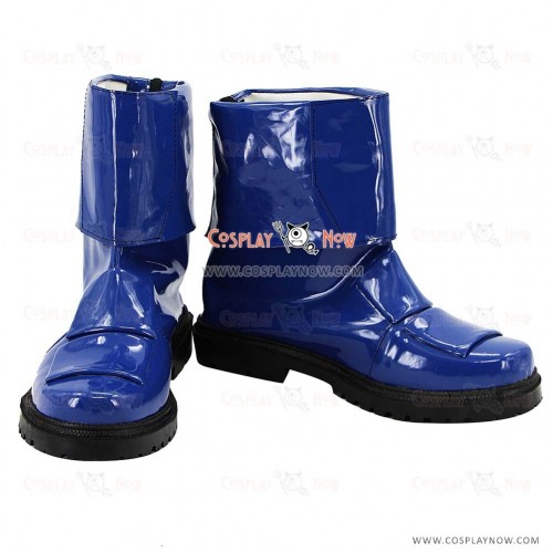 Juken Sentai Gekiranger Cosplay GekiBlue-Retsu Fukami Shoes