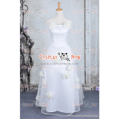 Sailor Moon Usagi Tsukino White Dress Cosplay Costume